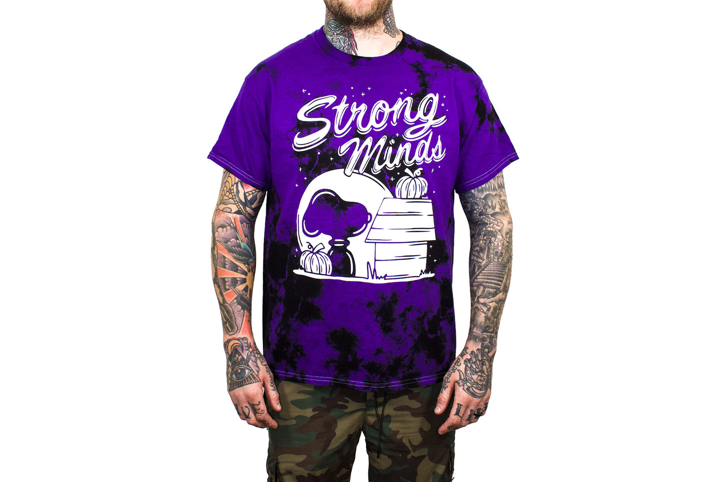 Snoopy Silhouette Dye Tee
