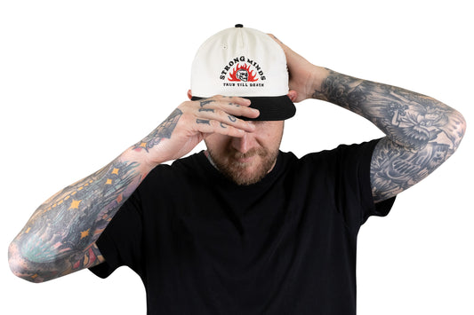 True Till Death Flames Hat