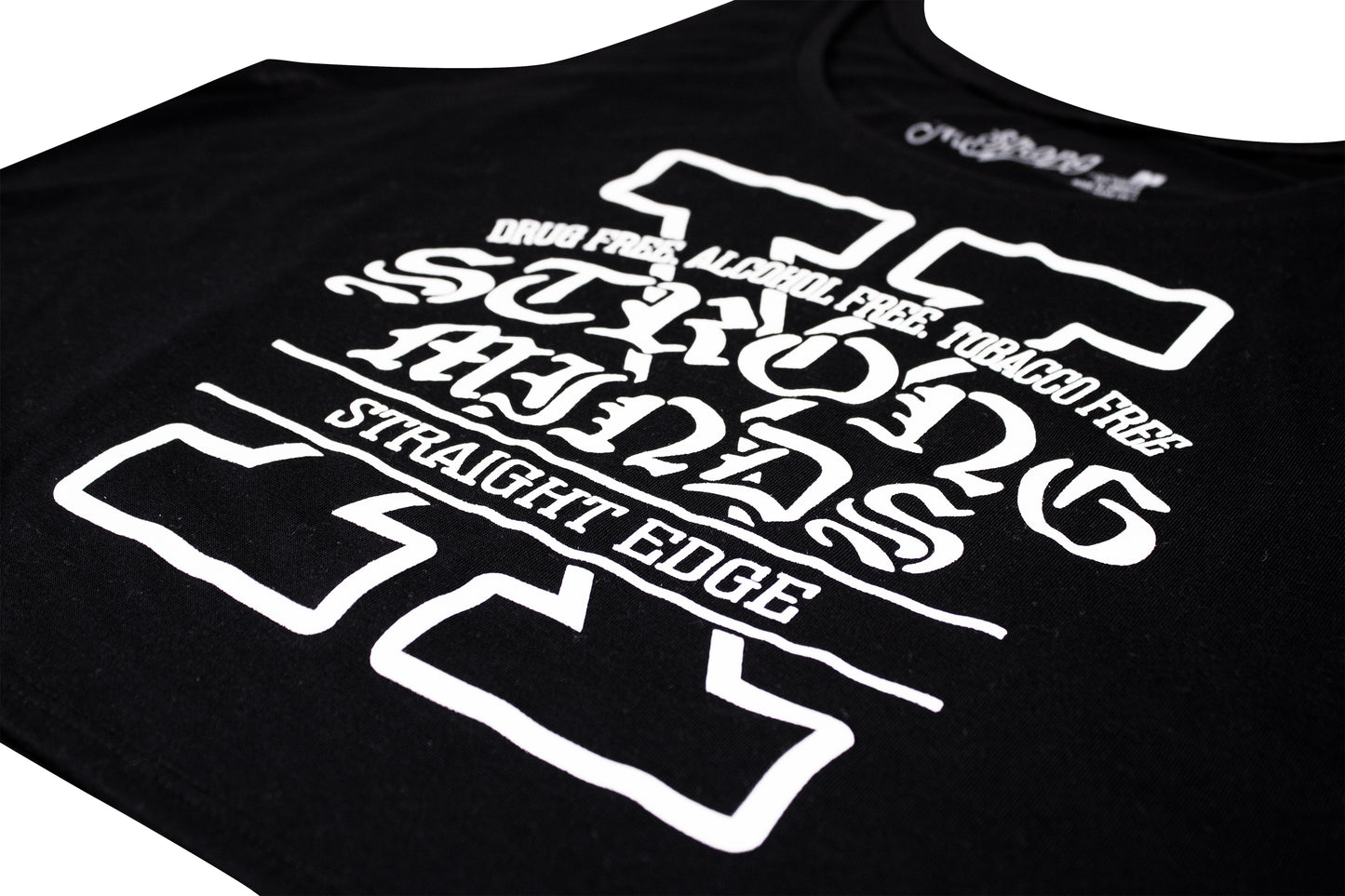 Strong Minds X Crop Tank detail