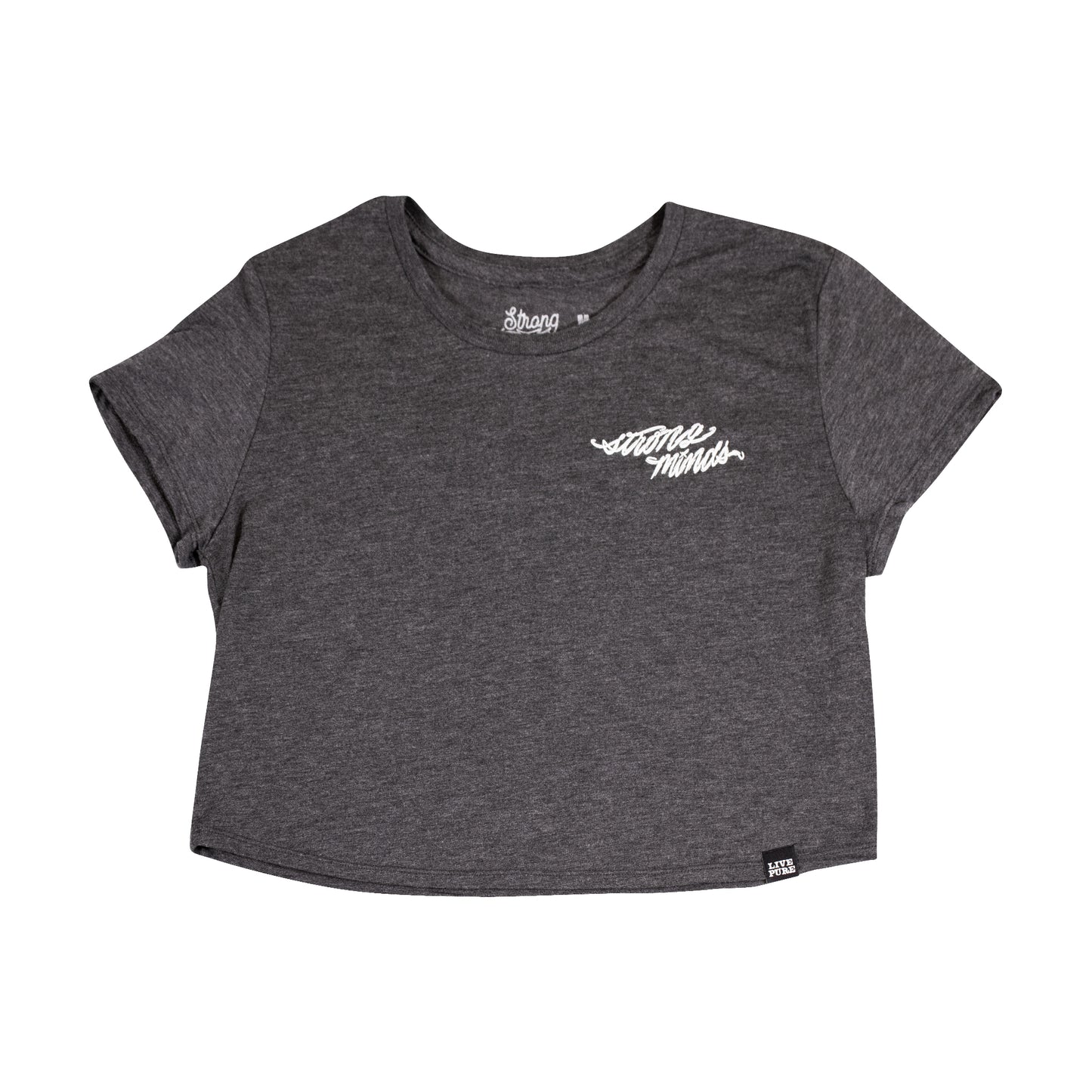 Logo Crop Tee Front