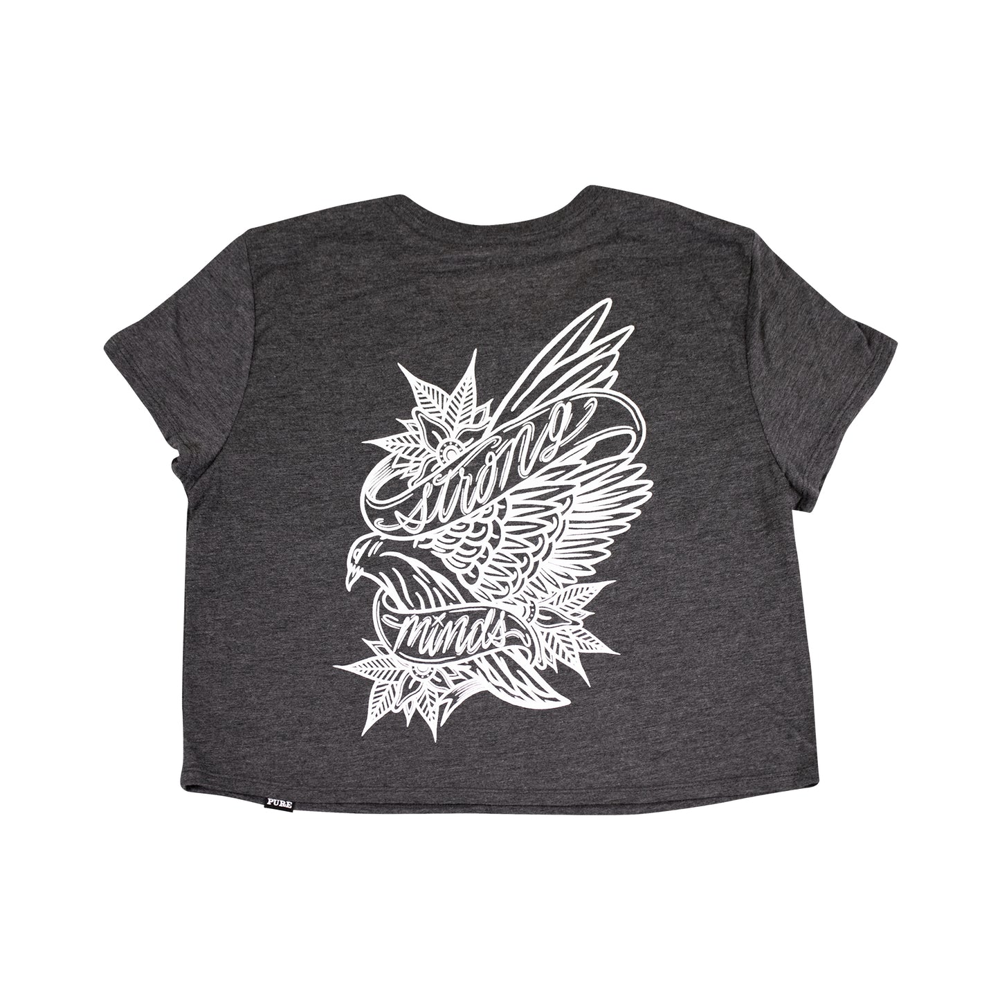 Logo Crop Tee Back