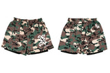 Strong Minds Camo Athletic 5” Shorts front back