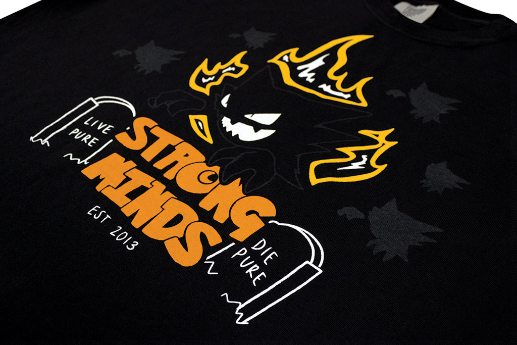 Haunter Tee (Black) - Halloween 2022 detail