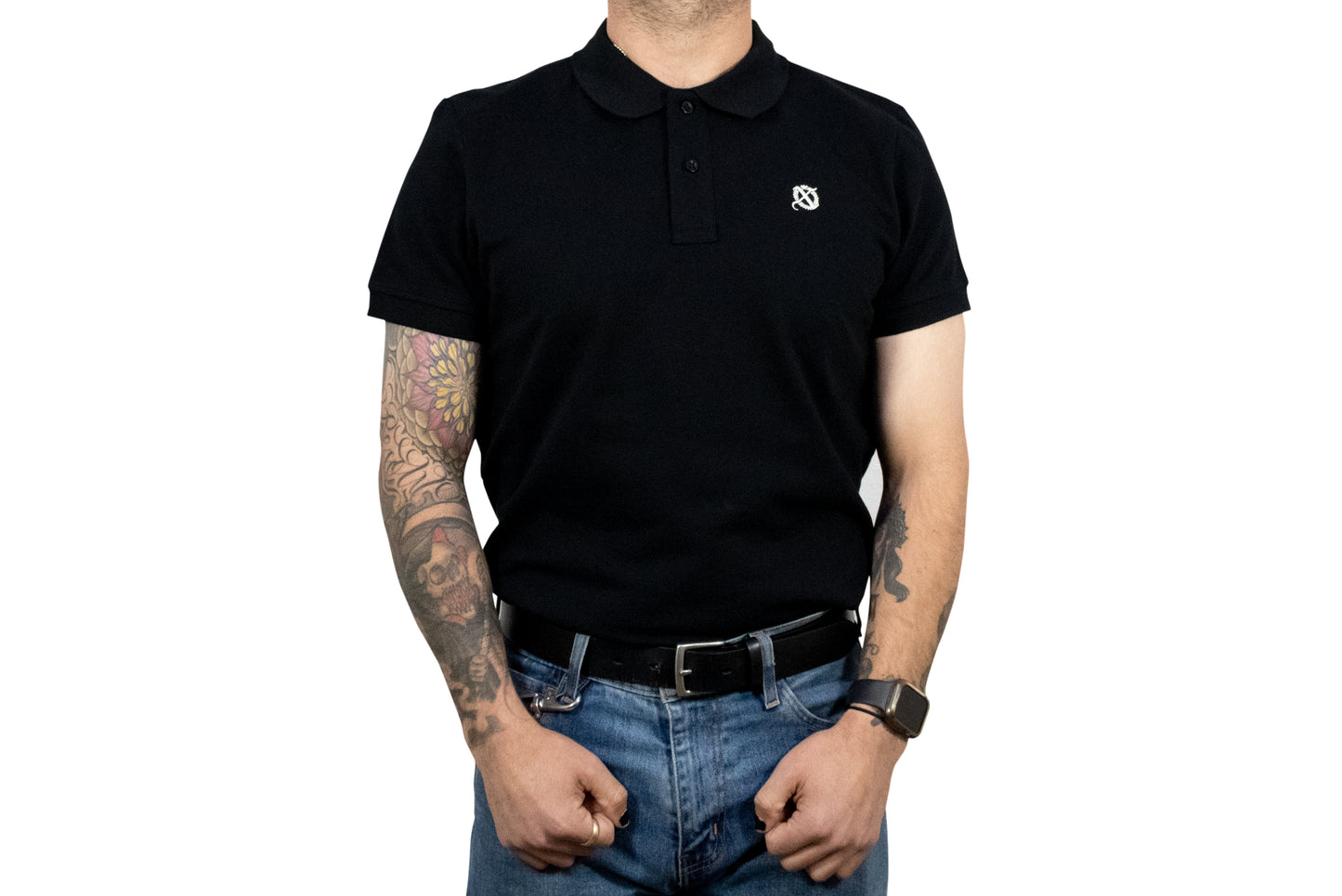 Strong Minds Polo Front tucked