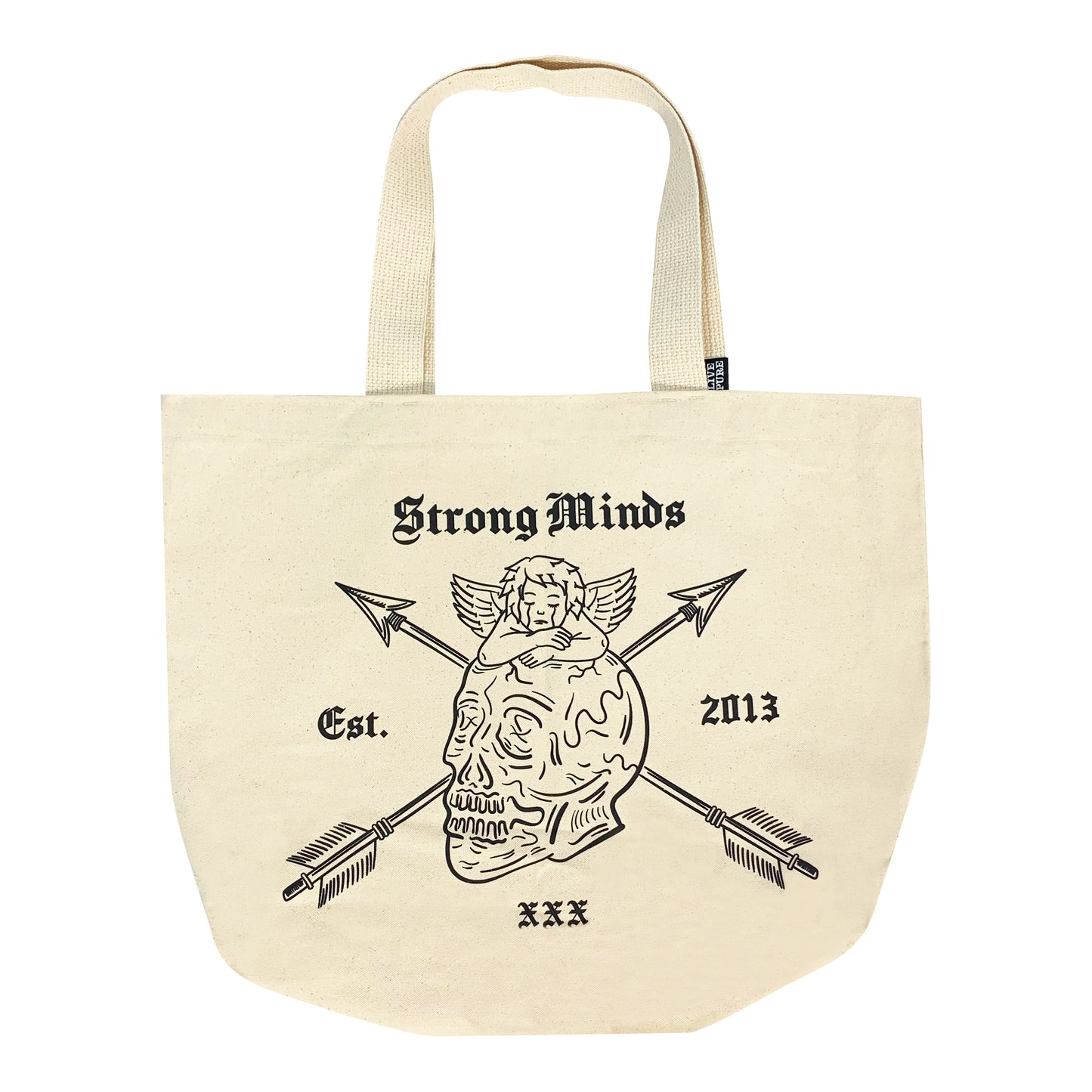 Cherub Tote Bag Back