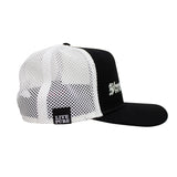 Strong Minds Black and White Otto Hat Side