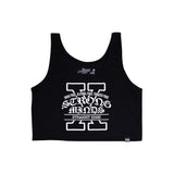 Strong Minds X Crop Tank front