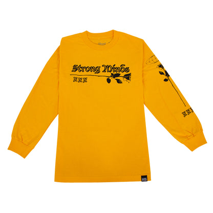 Gold Rose Long Sleeve Front