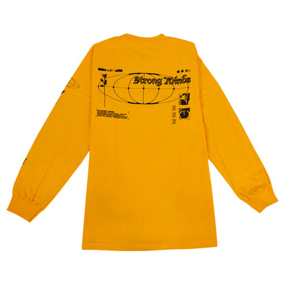 Gold Rose Long Sleeve Back