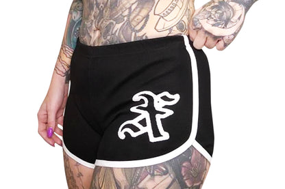 New Era Edge Women's Shorts Black Side