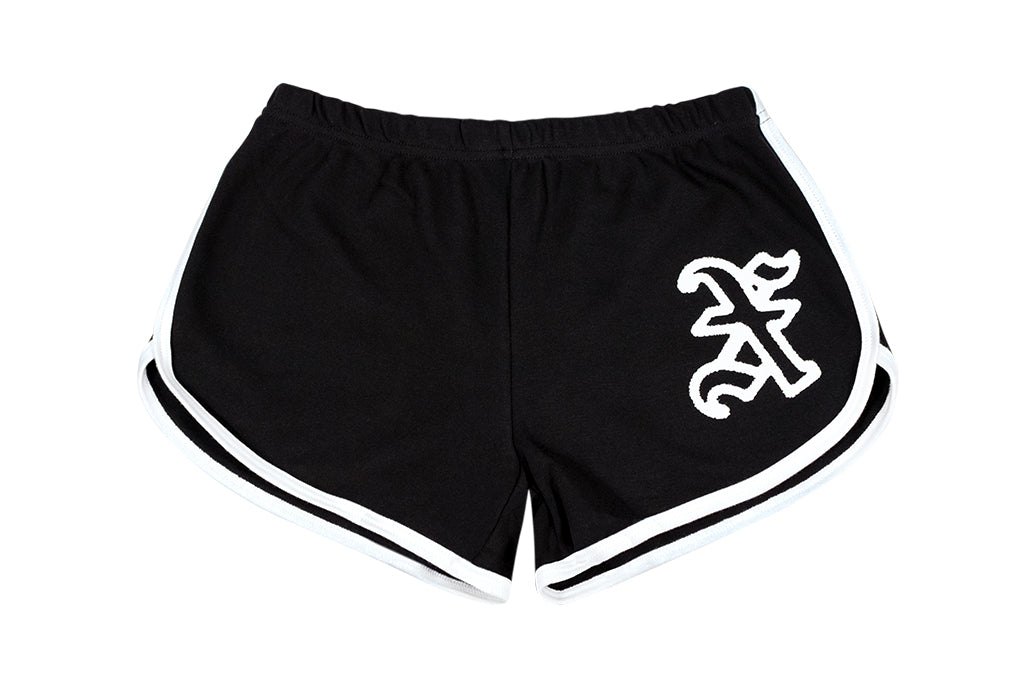 New Era Edge Women's Shorts Black Front