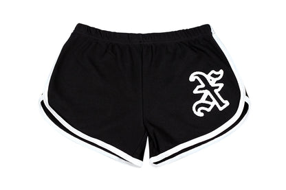 New Era Edge Women's Shorts Black Front