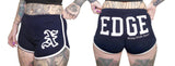 New Era Edge Women's Shorts Navy Front and back