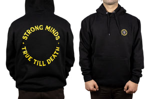 True Till Death Hoodie front and back