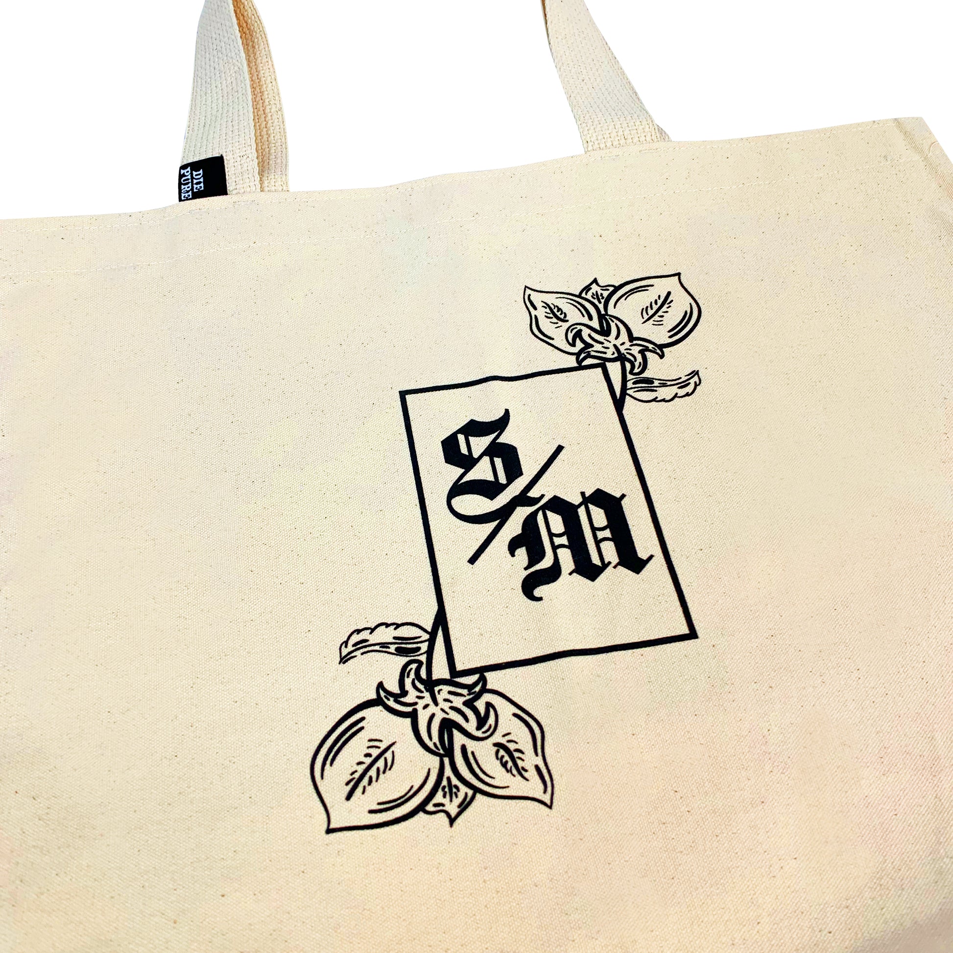 Cherub Tote Bag Front Detail