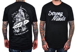 Surfing Skeleton Tee front and back